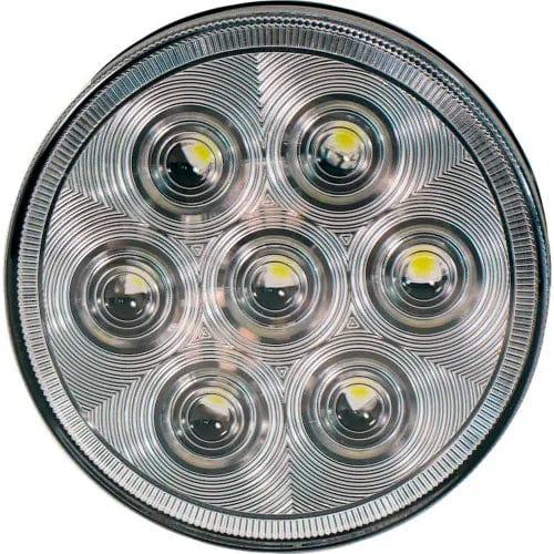 Centerline Dynamics Vehicle Maintenance 4" Clear round Backup Light With 7 LED - 5624356 - Pkg Qty 10