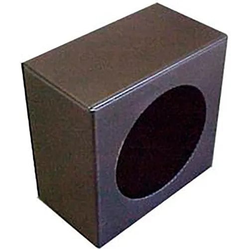 Centerline Dynamics Vehicle Maintenance 4" Single Round Powder Coated Steel Light Box w/ Knockouts