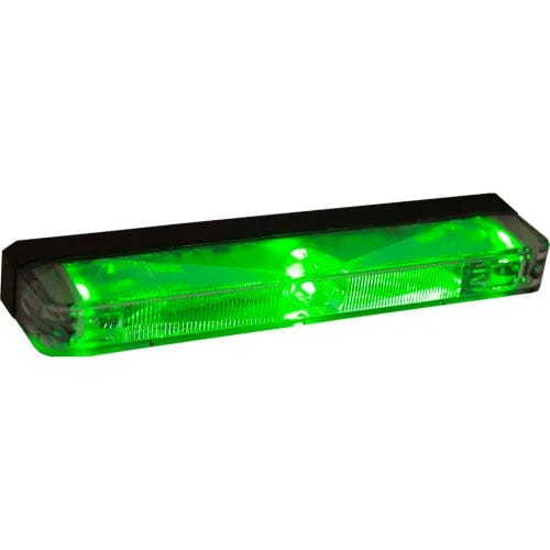 Centerline Dynamics Vehicle Maintenance 5" Green Low Profile Strobe for Narrow Grill Spacing With 3 LED - 8892709