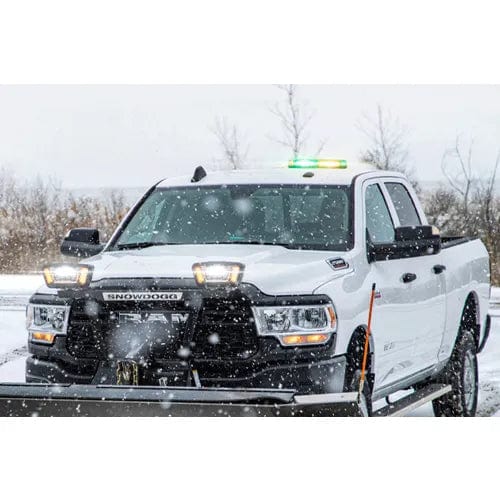 Centerline Dynamics Vehicle Maintenance Amber/Green Rectangular Mini Light Bar With 24 LED - 11 x 6.5 x 2.75 Inch - 8891049