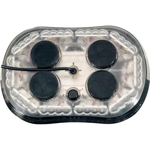 Centerline Dynamics Vehicle Maintenance Amber Oval Mini Light Bar With 40 LED - 9.875 x 6.75 x 1.625 Inch - 8891080