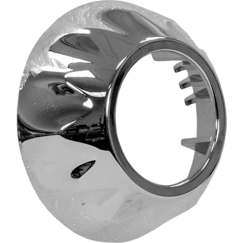 Centerline Dynamics Vehicle Maintenance Chrome Bezel For 1" Round Surface/Recess Mount Strobe Lights - 8892420