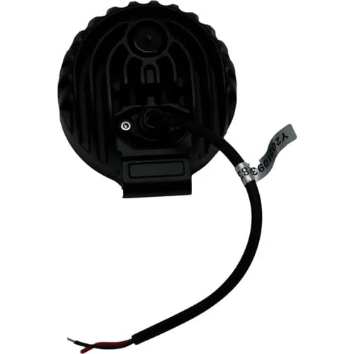 Centerline Dynamics Vehicle Maintenance IQ Round Auxiliary LED Flood Beam Light with 9 LED, 3-1/2", Clear