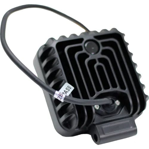 Centerline Dynamics Vehicle Maintenance IQ Square Auxiliary LED Flood Beam Light with 16 LED, 4-1/4", Clear