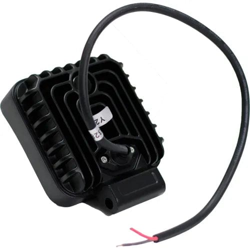Centerline Dynamics Vehicle Maintenance IQ Square Auxiliary LED Flood Beam Light with 9 LED, 4", Clear