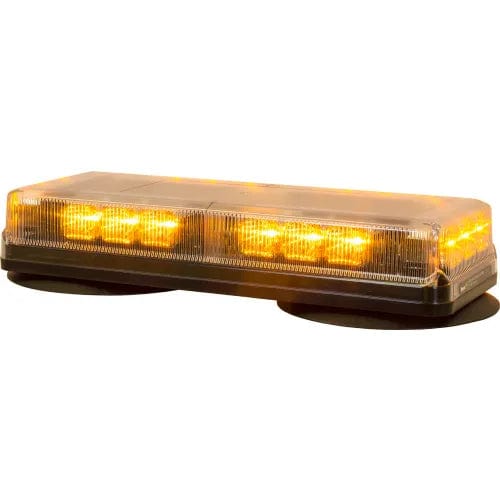 Centerline Dynamics Vehicle Maintenance LED Rectangular Amber Mini Lightbar 12VDC - 18 LEDs - 8891090