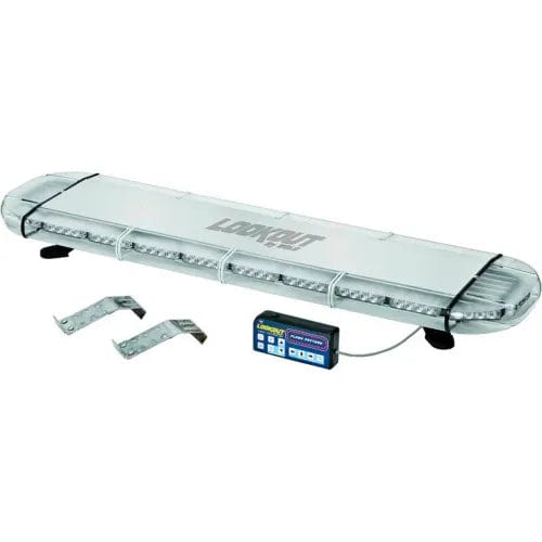 Centerline Dynamics Vehicle Maintenance Lookout Gen 3 Red LED Passenger / Blue LED Driver, 48" Light Bar 7915-BR