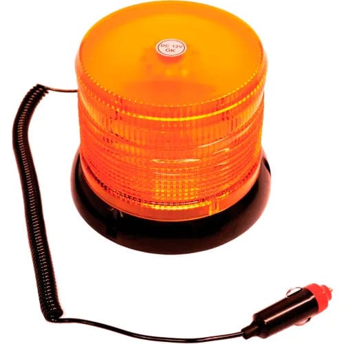 Centerline Dynamics Vehicle Maintenance Plus LED Amber Lens Permanent 12-Magnet Or Permanent Mount Warning Light - 3030Mp-A