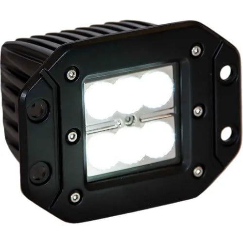 Centerline Dynamics Vehicle Maintenance Recessed 3 Inch Wide Square LED Flood Light - 1492138
