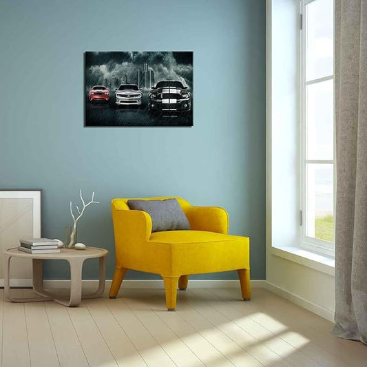 Centerline Dynamics Wall Art Canvas Car Poster Canvas Wall Art