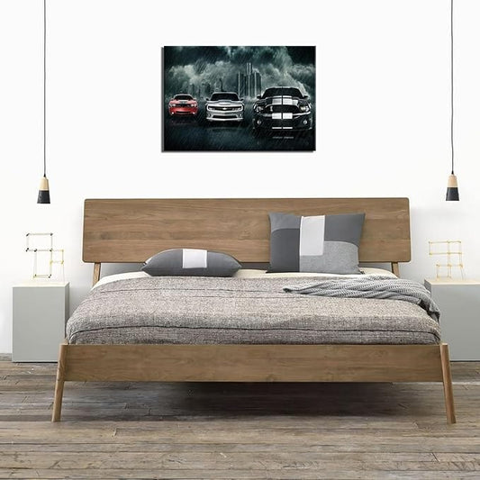 Centerline Dynamics Wall Art Canvas Car Poster Canvas Wall Art