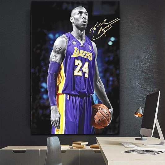 Centerline Dynamics Wall Art Canvas Kobe Poster Canvas Wall Art