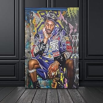 Centerline Dynamics Wall Art Canvas Kobe Poster Canvas Wall Art