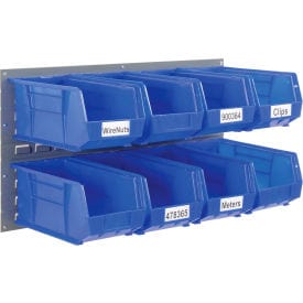 Centerline Dynamics Wall Bin Rack Panel Global Industrial Bin Rack Wall Rack - 550203BL