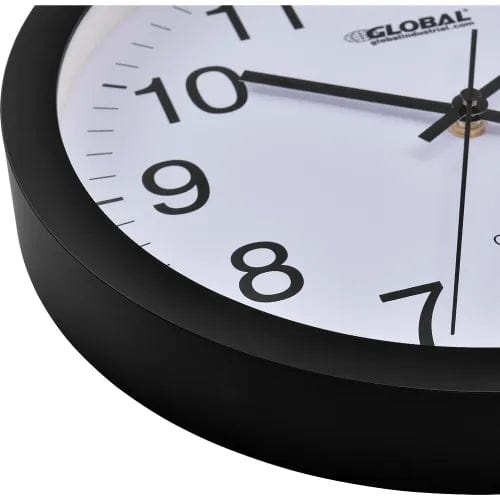 Centerline Dynamics Wall Clocks Black Wall Clock 12, Glass Face