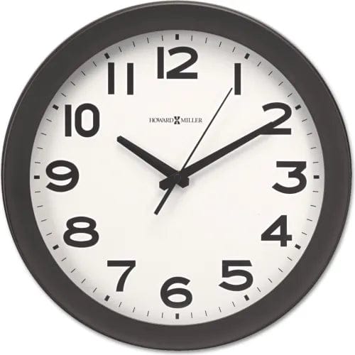 Centerline Dynamics Wall Clocks Classic Round Wall Clock, 12.63" Overall Diameter, Black Case, 1 AA (Copy)