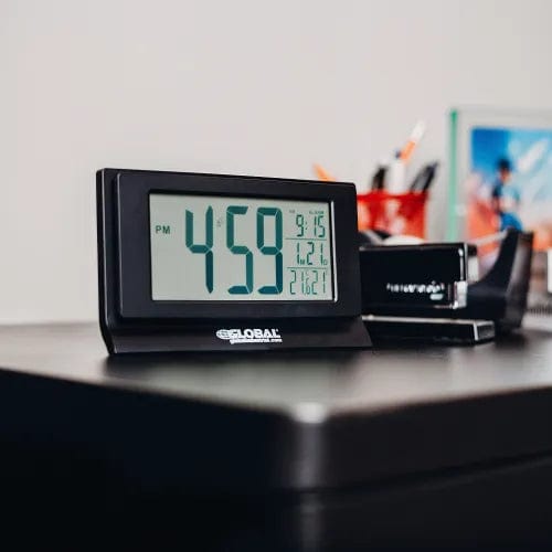 Centerline Dynamics Wall Clocks Digital Alarm Clock with Indoor Temperature and Humidity Display