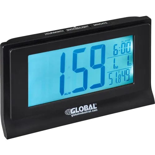 Centerline Dynamics Wall Clocks Digital Alarm Clock with Indoor Temperature and Humidity Display