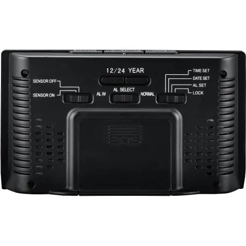 Centerline Dynamics Wall Clocks Digital Alarm Clock with Indoor Temperature and Humidity Display