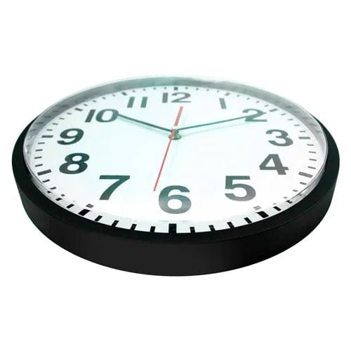 Centerline Dynamics Wall Clocks Infinity Instruments 13" Wall Clock, Black