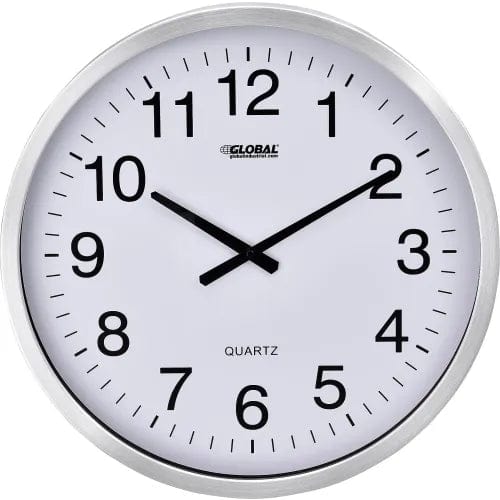 Centerline Dynamics Wall Clocks Oversized Wall Clock - 20” - Aluminum