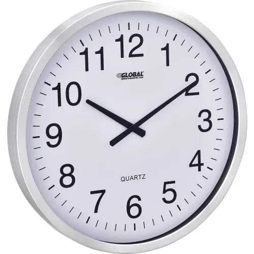 Centerline Dynamics Wall Clocks Oversized Wall Clock - 20” - Aluminum