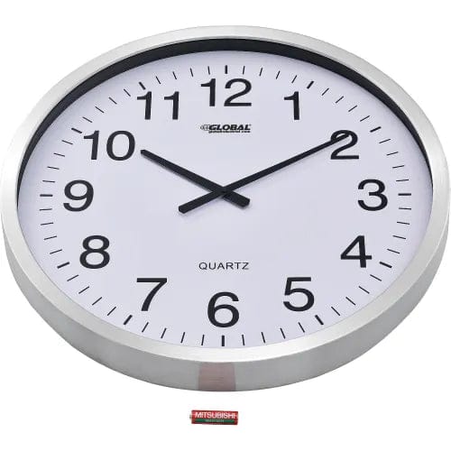 Centerline Dynamics Wall Clocks Oversized Wall Clock - 20” - Aluminum
