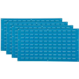 Centerline Dynamics Wall Panel Without Bins Global Industrial  Wall Panel - Louvered - Without Bins 36x19 Blue