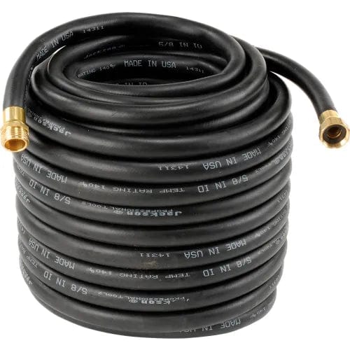 Centerline Dynamics Watering & Irrigation Jackson® 4008500A Professional Tools 5/8" X 100' Rubber Commercial Duty Garden Hose