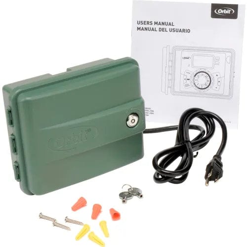 Centerline Dynamics Watering & Irrigation Orbit® Irrigation 9 Station Easy-Set Logic™ Timer - Green