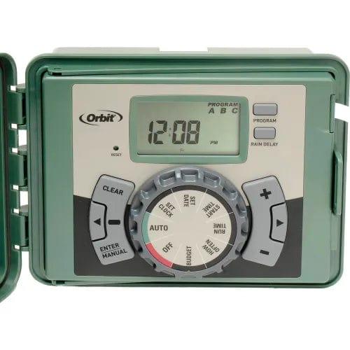 Centerline Dynamics Watering & Irrigation Orbit® Irrigation 9 Station Easy-Set Logic™ Timer - Green