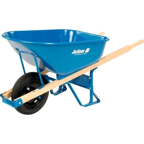 6 Cubic Foot Jackson® Steel Contractor Wheelbarrow Centerline Dynamics