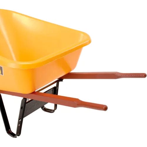 Centerline Dynamics Wheelbarrows & Garden Carts Ames RP810 8 Cubic Foot Poly Wheelbarrow With Dual Wheels
