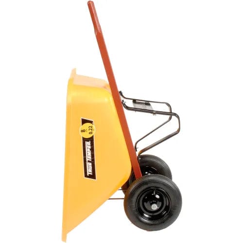 Centerline Dynamics Wheelbarrows & Garden Carts Ames RP810 8 Cubic Foot Poly Wheelbarrow With Dual Wheels