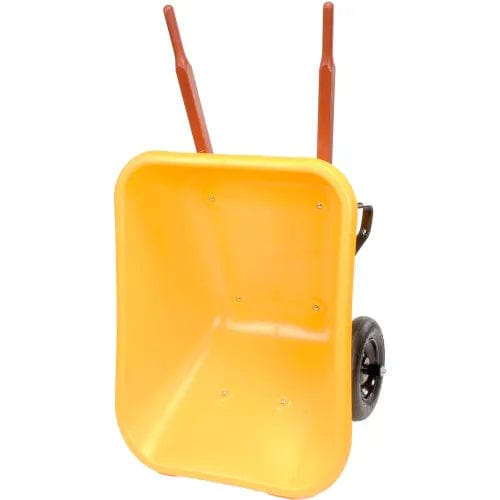 Centerline Dynamics Wheelbarrows & Garden Carts Ames RP810 8 Cubic Foot Poly Wheelbarrow With Dual Wheels