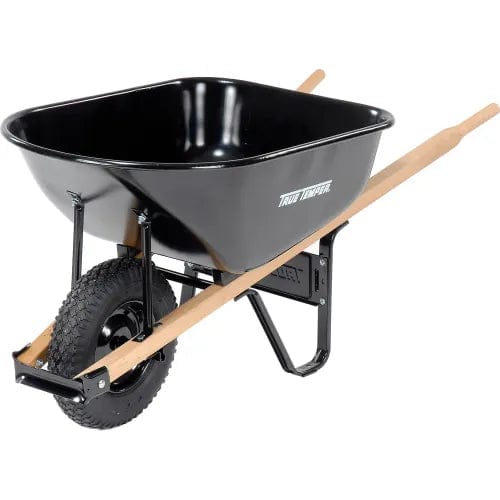 Ames True Temper J6 6 Cubic Foot Steel Medium Duty Wheelbarrow