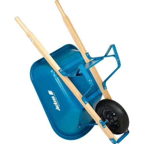 Centerline Dynamics Wheelbarrows & Garden Carts Jackson MP575T22BB 5.75 Cubic Foot Poly Contractor Wheelbarrow