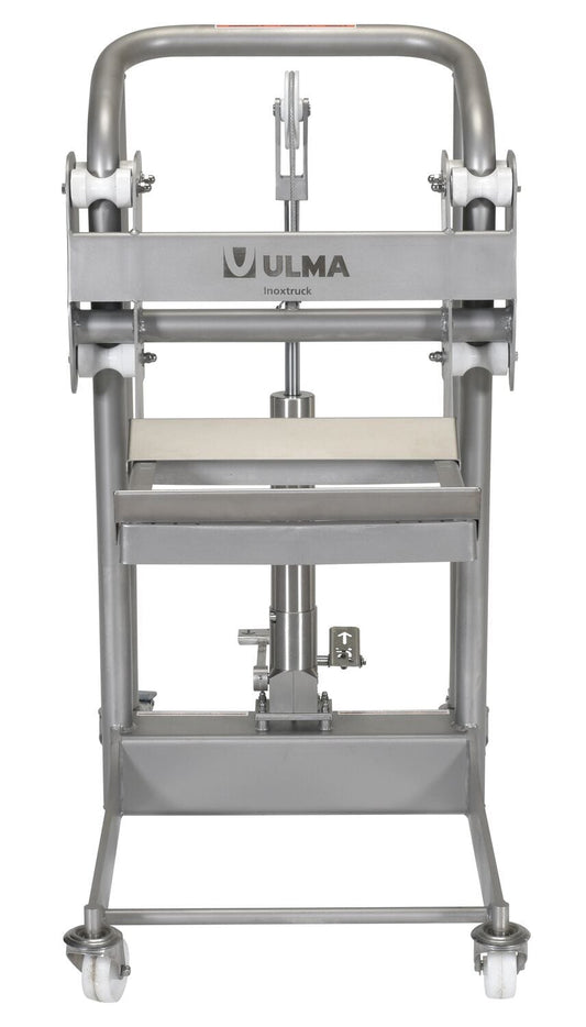 Centerline Dynamics Work Positioners Vestil 304L Stainless Steel Hydraulic Foot Pump Roll Handler 850 Lb. Capacity