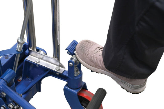 Centerline Dynamics Work Positioners Vestil Steel Hydraulic Compact Roll Lifter 400 lb. Capacity