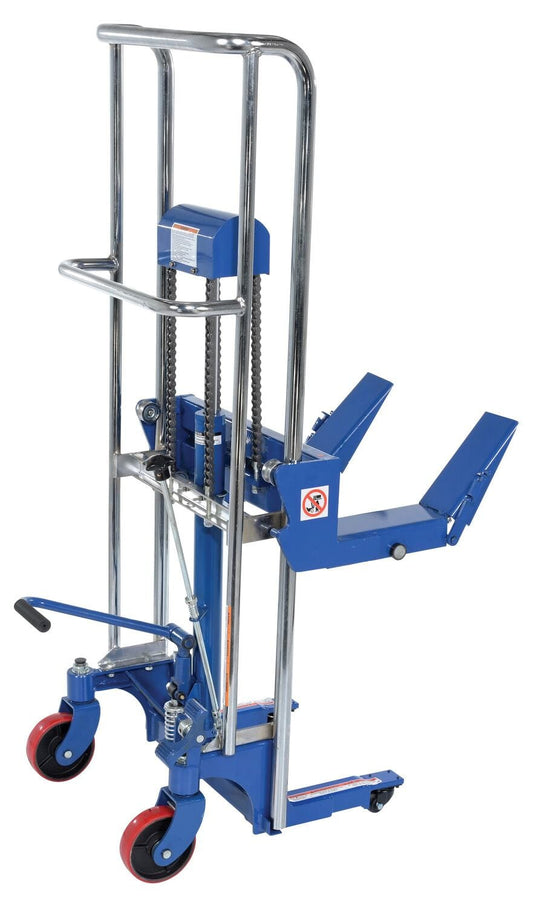 Centerline Dynamics Work Positioners Vestil Steel Hydraulic Compact Roll Lifter 400 lb. Capacity