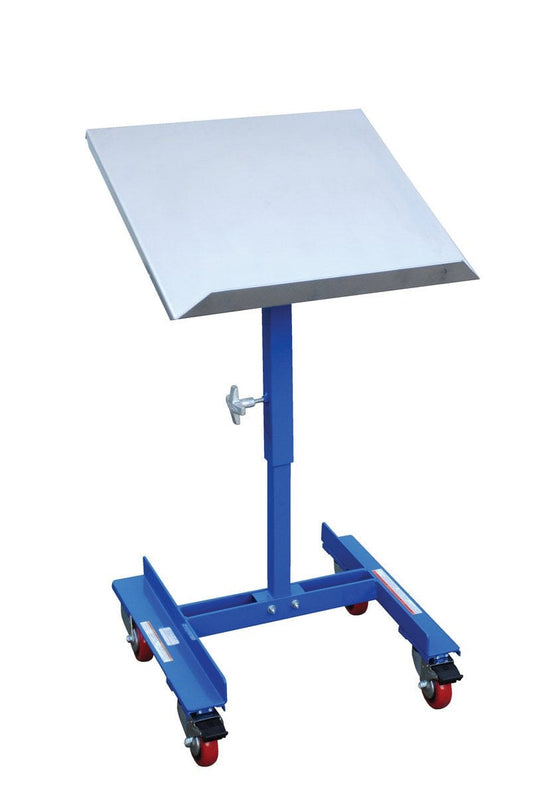 Centerline Dynamics Work Positioners Vestil Steel Mobile Tilting Work Table 22 In. x 21 In. 150 Lb. Capacity