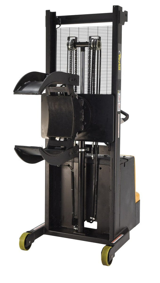 Centerline Dynamics Work Positioners Vestil Steel Vertical Drum Gripper/Rotator Stacker 64 In. Dispensing Height 800 Lb. Capacity