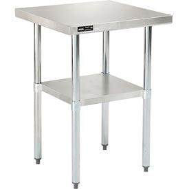 Centerline Dynamics Workbench Global Industrial Stainless Steel Workbench - 24"W x 24"D 18 Gauge w/ Undershelf