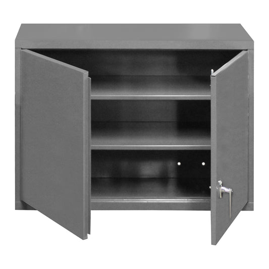 Durham Wall Mountable Storage Cabinet, 3 Shelves, 29-7/8 x 13-11/16 x 26-15/16