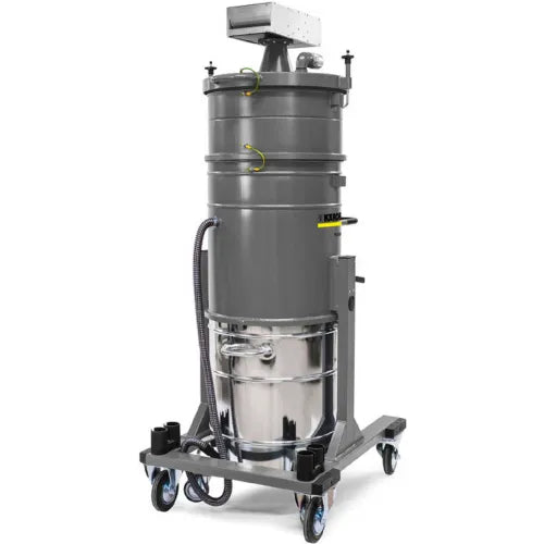 IVR 100/40 HEPA Explosion-Proof Industrial Anti-Static Vacuum, 26.4 Gallon Cap.