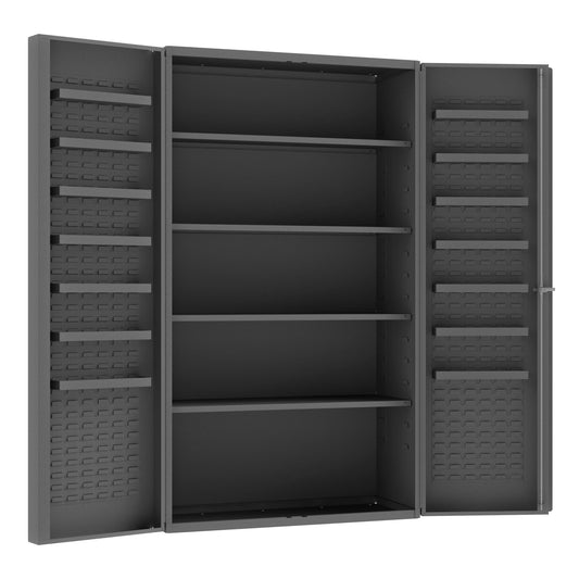 Durham Cabinet, 18 Shelves, No Legs, 48 x 24 x 84