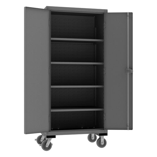 Centerline Dynamics 36 x 24 x 78 Durham Mobile Cabinet, 12 Gauge, 4 Shelves