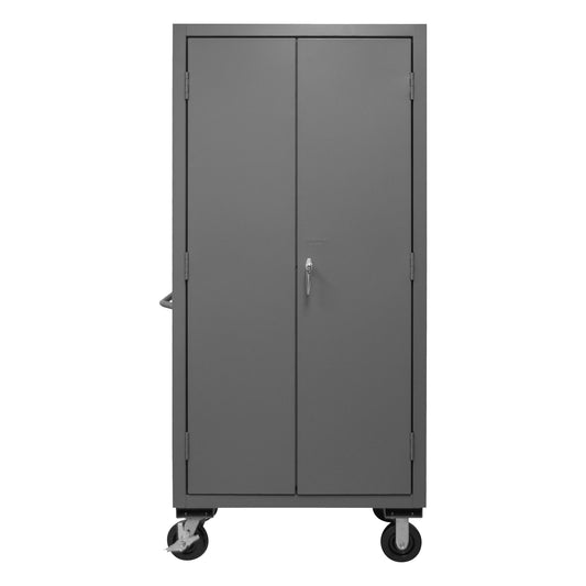 Centerline Dynamics 36 x 24 x 78 Durham Mobile Cabinet, 14 Gauge, 4 Adjustable Shelves