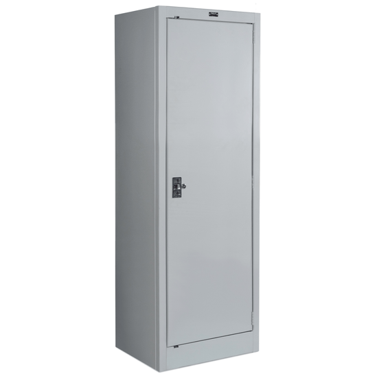 Centerline Dynamics 600 Series Slimline Cabinets Hallowell Storage Cabinet, 18"W x 18"D x 66"H, Single Tier, Single Solid Door, 1-Wide, Knock-down