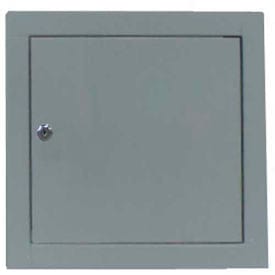 Centerline Dynamics Access Doors & Panels Multi Purpose Metal Access Panel, Gray, 22"W x 22"H, Key Lock